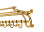 109296 Coatrack Hudson brass finish 70cm COATRACKS Eichholtz