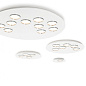 BRA04WWC13EN0 Lumen Center Brac 4 PL круглый потолочный светильник с четырьмя плафонами белый; хром — фото 2
