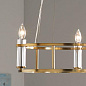 Rosalind 19.5" 3 Light Chandelier Brushed Natural Brass люстра 52493BNB Kichler — фото 1
