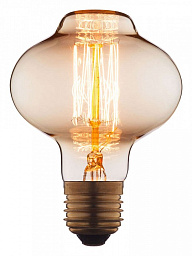 8540-SC Loft It Edison bulb лампа накаливания в ретро-стиле с янтарным стеклом