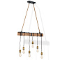 HL 6-1651/6 Vintage Cellar Orion подвесной винтажный светильник — фото 3