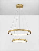 Triac Dimmable Brass Gold Aluminium & Acrylic LED 60 Watt 220-240 Volt 1755Lm 3000K IP20 D: 60 H: 120 cm