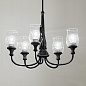 Melis 5 Light Chandelier Black люстра 52468BK Kichler — фото 2