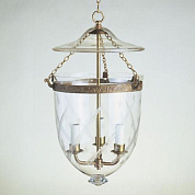 CL0311.BR.SE Glass Globe Lantern, Small, Regency, Brass