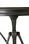 109241 Side Table St Etienne gunmetal bronze Ø52 SIDE TABLES Eichholtz