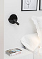 68468 Faro DUAS LED Black reader wall lamp with USB настенный светильник матовый черный