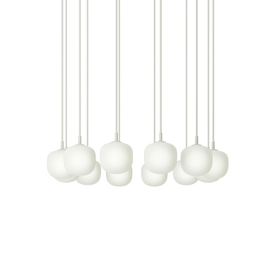 Rime Pendant Cluster подвесной светильник Muuto White / White - Ø 12 cm RIMCL12B0104