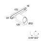 19893 9005 B Delta Light PR SPLITLINE M26L - Spy 52 Wallwash Soft — фото 1