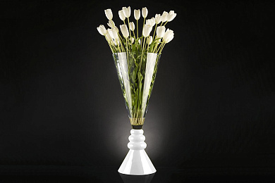 VASE SERENA TULIP большое цветочное украшение, VGnewtrend