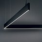 Подвесной светильник Steel SP2 D20 BI-EMISSION WIDE 3000K Ideal Lux 241975, черный — фото 1