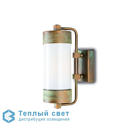 уличный настенный светильник цилиндрической формы на кронштейне