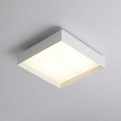 ACB Iluminacion Munich 3759/40 Потолочный светильник Textured White, LED 1x26W 3000K 1983lm, Integrated LED, Casambi