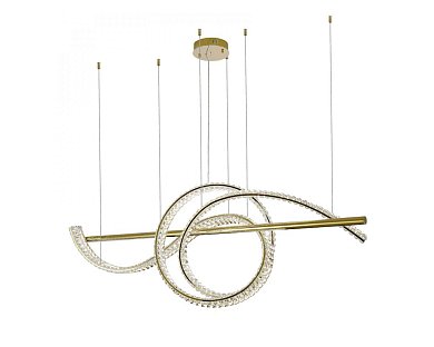 Подвесной светильник Newport Crystal 8248/S gold