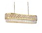 Люстра Newport Ashley 8300/120 oval gold polished — фото 1