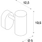 SLV 1002970 NOBLO SINGLE CW светильник накладной 8Вт с LED 2700К, 600лм, 36°