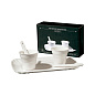 SE10101 Seletti ART DE LA TABLE кофейный набор 2 чашки + 2 палочки для размешивания + 1 поднос — фото 2
