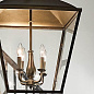 Dame 4 Light Foyer Pendant Character Bronze подвесной светильник 52475CHZ Kichler