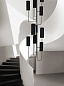 Grand Vortex Stairwell Light люстра Martin Huxford Studio