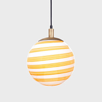Ball #014 Красный / 1 / Состаренная латунь