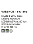 8501652 VALENCE Novaluce светильник LED G9 6x5Вт IP20 Bulb Included