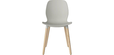 Seed dining chair - poly/wood legs Bolia кресло