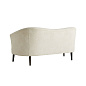 8141 Duprey Settee Textured Ivory Grey Ash Arteriors диван