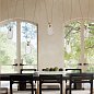 Люстра Arteriors Melt, античная латунь и прозрачное стекло — фото 1