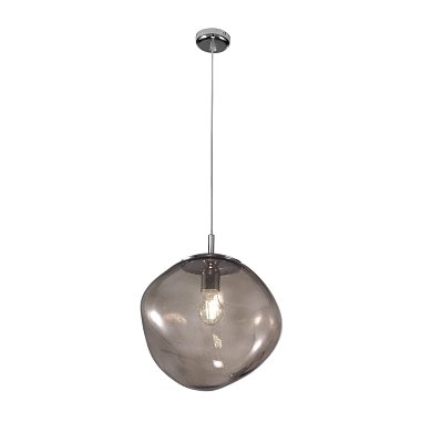 Подвесной светильник Saxa Metal Lux, 1 лампа, дымчатое стекло 274.535.18