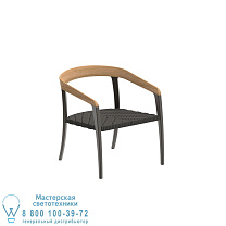 JIVE НИЗКАЯ РЕЗНАЯ СПИНКА ИЗ ТИКА ТКАНОЕ СИДЕНИЕ БРОНЗА Royal Botania