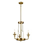 Vetivene 3 Light Chandelier Natural Brass люстра 52450NBR Kichler — фото 9