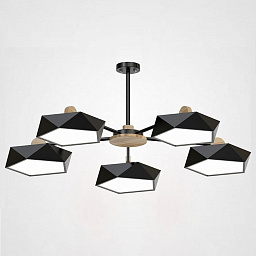 GEOMETRIC-CH01 Imperiumloft Geometric потолочный светильник на штанге с дисковым корпусом и лампой