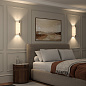 1469002 Elba 400 Wall Astro lighting настенный светильник ткань цвета шпаклёвки / бронза — фото 5
