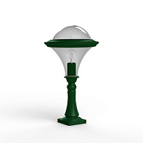 Dallas N° 6; Smoked polycarbonate E27 75W; Fir green