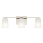 Roehm 3 Light Vanity Light Polished Nickel настенный светильник 55017PN Kichler — фото 1