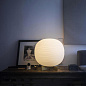 FN274001_10 Foscarini Gem TL настольный светильник с шаровым плафоном белый — фото 1