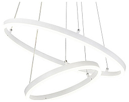 10254/2LED White APP Escada Void подвесной светильник кольцевой двухуровневый