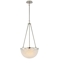 Melange Small Pendant полированный никель с алебастром