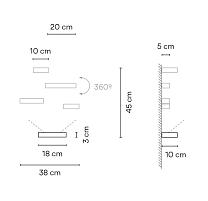 Set,Wall White 2700K,0-10V