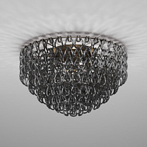 MINIGIOGALI ПОТОЛОЧНЫЙ СВЕТИЛЬНИК 80 CRYSTAL BLACK NICKEL MATT BRONZE 1 E27 CE 1