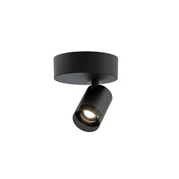 SE00-2 Grau Set UP BLACK/BLACK Накладной спот черный
