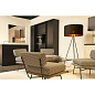 155490 SLV FENDA Floor stand II E27 FL black напольный торшер — фото 7