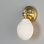 MLCMWL047 Mullan регулируемое керамическое бра Coco, матовый белый с полосами — фото 2