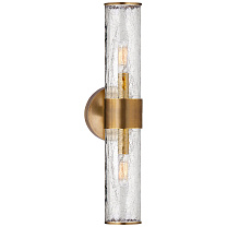 Liaison Medium Sconce антично-патинированная латунь с кракелюрным стеклом