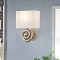 Настенный светильник Swirl Flambeau FB-SWIRL-1L-W костяно-белый — фото 1