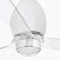 32025WW-9 Faro MINI ETERFAN люстра-вентилятор SMART WIZ со светом 17W белый матовый Ø1280 3 лопасти — фото 2