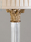 TG0007.BR Reeded Vaughan настольная лампа-колонна из стекла с квадратным основанием — фото 2
