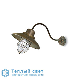 3301 Moretti Luce Patio cage фасадный настенный светильник с решётчатым рассеивателем