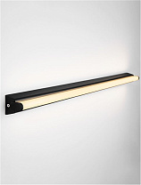 Matt Acrylic Sandy Black Aluminium LED 26Watt 220-240 Volt 2637Lm 3000K IP44 L:82 W:4.5 H:5.5 cm