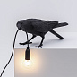 SE14736 Seletti Bird Lamp Игра в крытый черный — фото 2