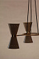 71125-001285 Audo Copenhagen Collector Люстра 3, кремовая/полированная латунь — фото 3